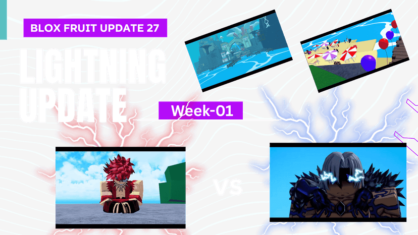 Blox Fruit Update 27 - LIghtning Update Week 01